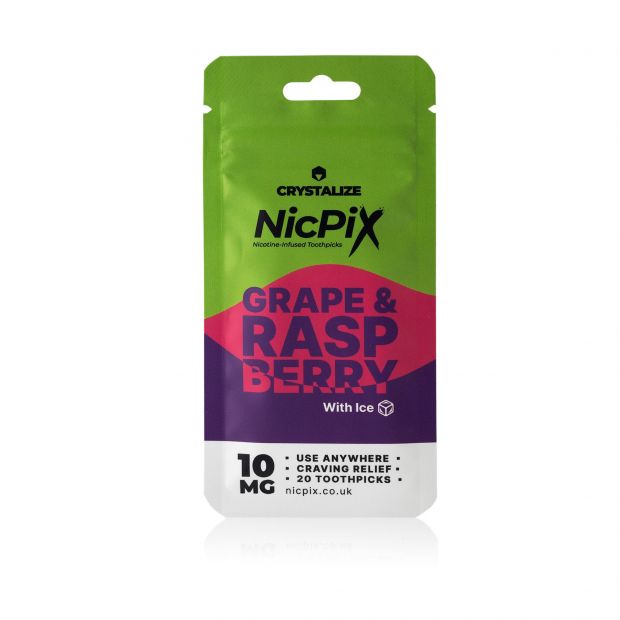 NicPix Grape & Raspberry Nicotine Toothpicks